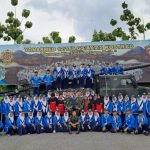Latihan Dasar Kepemimpinan  OSIS  Tahun 2022 MTsN 4 Ngawi bersama Yon Armed 12 Ngawi